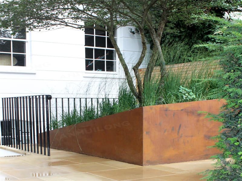 nostalgia corten steel garden edging For Metal Art
